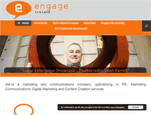 Tablet Screenshot of engageireland.com